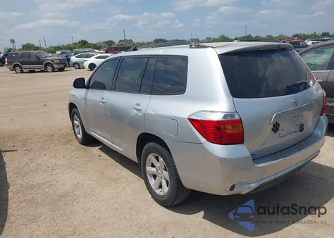 2010 Toyota Highlander Base V6 from USA, damaged, VIN 5TDZK3EH4AS001359